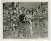 2w300 DOWN TO EARTH 8.25x10 still '46 sexy Rita Hayworth dancing w/Marc Platt & sexy chorus girls!