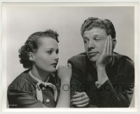 2w307 DULCY deluxe 8x10 still '40 close up of Dan Dailey & Lynn Carver by Clarence Sinclair Bull!