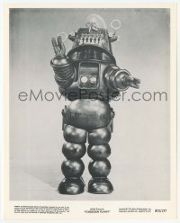 2w350 FORBIDDEN PLANET 8x10 still R72 great close up of Robby the Robot with arms extended!