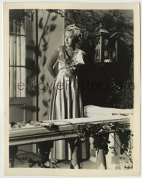 2w442 HOUSE OF A THOUSAND CANDLES 8x10.25 still '36 Mae Clarke eavesdrops, she signed the back!