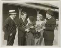 2w459 I AM A FUGITIVE FROM A CHAIN GANG 8x10 still '32 Paul Muni reunited with his mom & family!