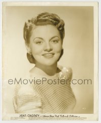 2w502 JEANNE CAGNEY 8.25x10 still '40s head & shoulders smiling portrait of the pretty actress!
