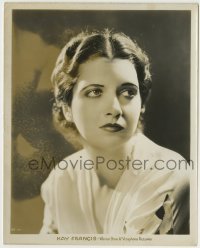2w530 KAY FRANCIS 8x10 still '30s great head & shoulders portrait of the beautiful actress!