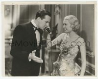 2w554 LADY WITH A PAST 7.75x9.75 still '32 Constance Bennett laughs at Ben Lyon talking on phone!