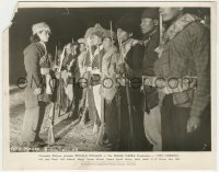 2w592 LOST HORIZON 8x10 still '37 Himalayan natives gathered with rifles, Frank Capra classic!