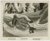 2w611 MAKE MINE MUSIC 8.25x10 still '46 Disney feature cartoon, boy marching with toy pop gun!