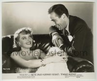 2w636 MARKED WOMAN 7.75x9.25 still R47 Bette Davis two-timing her way to love with Humphrey Bogart!