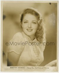 2w640 MARTHA VICKERS 8x10 still '47 close-up of the pretty star wearing sexy outfit!