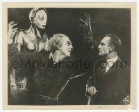 2w653 METROPOLIS 8x10 still R50s Fritz Lang, best image of Alfred Abel, Klein-Rogge & the robot!