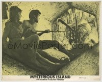 2w051 MYSTERIOUS ISLAND 8x10 mini LC #1 R70s Ray Harryhausen, Jules Verne, special effects image!