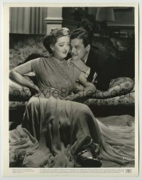 2w716 OLD ACQUAINTANCE 8x10.25 still '43 romantic close up of pretty Bette Davis & Gig Young!