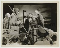 2w904 TALE OF TWO CITIES 8x10.25 still '35 Ronald Colman & Isabel Jewell waiting to be beheaded!