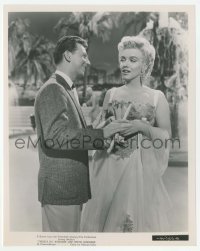 2w911 THERE'S NO BUSINESS LIKE SHOW BUSINESS 7.75x9.75 still '54 Donald O'Connor & Marilyn Monroe!