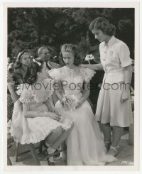 2w922 THREE DARING DAUGHTERS 8.25x10 still '48 young Jane Powell with Ann Todd & Elinor Donahue!