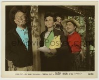 2w069 TORTILLA FLAT color glos 8x10.25 still '42 Spencer Tracy, John Garfield & Tamiroff laughing!