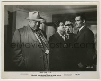 2w942 TOUCH OF EVIL 8x10.25 still '58 Charlton Heston & Orson Welles as Police Chief Hank Quinlan!