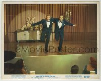2w072 WHITE CHRISTMAS color 8x10 still '54 Bing Crosby & Danny Kaye dancing on stage!