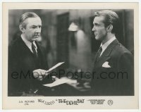 2w284 DEVIL BAT English FOH LC '40 great c/u of creepy Bela Lugosi holding papers by Dave O'Brien!