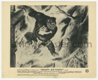 2w656 MIGHTY JOE YOUNG English FOH LC '49 first Ray Harryhausen, Widhoff art of ape rescuing girl!