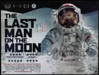2y658 LAST MAN ON THE MOON DS British quad '16 NASA outer space documentary, greatest adventure!