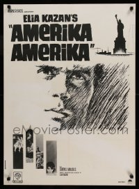 2y319 AMERICA AMERICA Danish '64 Elia Kazan's immigrant biography of his Greek uncle, Stevenov art