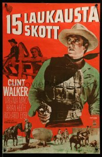 2y285 FORT DOBBS Finnish '58 it took a thousand miracles to get Clint Walker out of there!