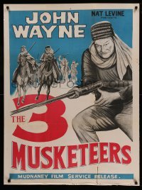 2y067 THREE MUSKETEERS Indian R60s modern day version of the Dumas classic, John Wayne!