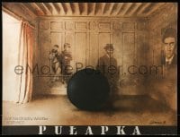 2y747 PULAPKA stage play Polish 24x34 '83 artwork by Jan Jaromir Aleksiun!