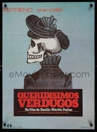 2y117 DEAREST EXECUTIONERS Spanish '77 Queridisimos Verdugos, documentary, wild skull art!4