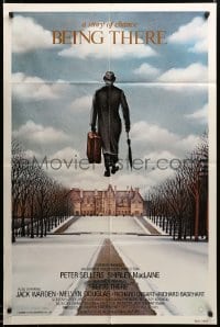 2z582 BEING THERE int'l 1sh '80 Peter Sellers, Shirley MacLaine, directed by Hal Ashby!
