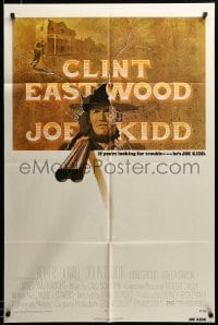 2z798 JOE KIDD 1sh '72 John Sturges, if you're looking for trouble, he's Clint Eastwood!