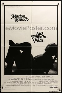 2z702 LAST TANGO IN PARIS 1sh '73 Marlon Brando, Maria Schneider, Bernardo Bertolucci!