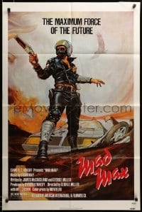 2z151 MAD MAX 1sh R83 art of wasteland cop Mel Gibson, George Miller Australian action classic!