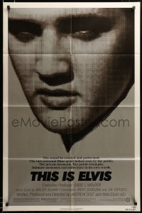 2z690 THIS IS ELVIS 1sh '81 Elvis Presley rock 'n' roll biography!