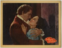 3c357 ANTHONY ADVERSE LC '36 best close up of Fredric March & Olivia de Havilland embracing!