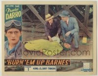 3c377 BURN 'EM UP BARNES chapter 1 LC '34 guys steal film cannister from unconscious Jack Mulhall!