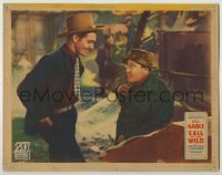 3c382 CALL OF THE WILD LC '35 c/u of Clark Gable smiling at Jack Oakie, written by Jack London!
