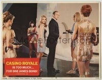 3c391 CASINO ROYALE LC #6 '67 David Niven as James Bond surrounded by sexy girls with guns!