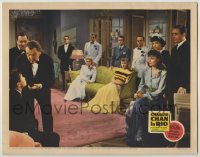 3c395 CHARLIE CHAN IN RIO LC '41 Victor Sen Yung & Sidney Toler amaze room full of people!