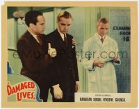 3c405 DAMAGED LIVES LC '37 Edgar Ulmer VD classic, guy learns from doctor that his life is ruined!