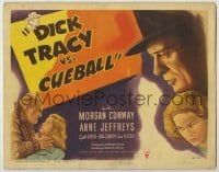 3c276 DICK TRACY VS. CUEBALL TC '46 art of detective Morgan Conway vs crazed villain Dick Wessel!