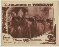 3c558 NEW ADVENTURES OF TARZAN chapter 10 LC '35 angry Guatemalans charge Herman Brix & others!