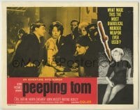 3c574 PEEPING TOM LC '62 Michael Powell's controversial English voyeur serial killer classic!