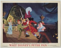 3c577 PETER PAN LC '53 Disney classic, great cartoon image of him duelling with Captain Hook!