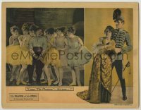 3c581 PHANTOM OF THE OPERA LC '25 ballet dancers are scared when man says he saw Lon Chaney's eyes!