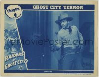 3c596 RAIDERS OF GHOST CITY chapter 4 LC '44 Dennis Moore cowboy western serial, Ghost City Terror!