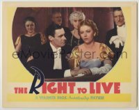 3c619 RIGHT TO LIVE LC '35 Colin Clive realizes Josephine Hutchinson is cheating with his brother!