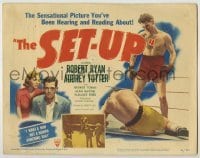 3c318 SET-UP TC '49 great images of boxer Robert Ryan fighting in the ring, Robert Wise!