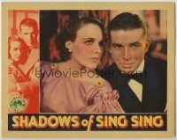 3c650 SHADOWS OF SING SING LC '34 best close up of Bruce Cabot in tux & pretty Mary Brian, rare!