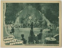 3c656 SHUFFLE RHYTHM LC '42 great image of Henry Busse and His Orchestra performing in nightclub!